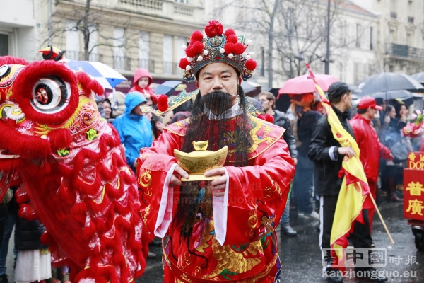 巴黎13区, 中国新年, 新年彩妆大游行, 猴年