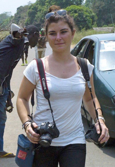 法国女记者雷巴吉生前照片（AFP/Getty Images）