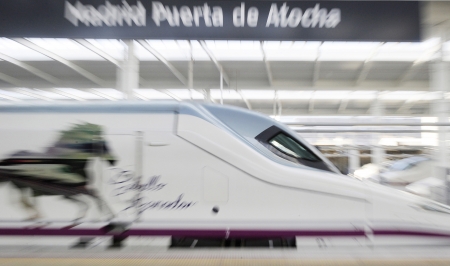 西班牙高速火车（AFP/Getty Images）