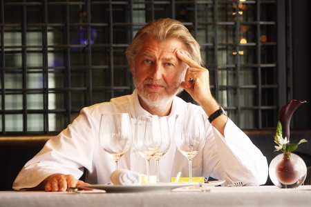 荣获世界百名顶尖名厨第一名的法国厨师Pierre Gagnaire（AFP/Getty Images）
