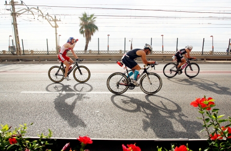 巴塞罗那举行的自行车赛（Getty Images）