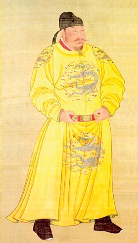 唐太宗李世民画像。（图/维基百科）