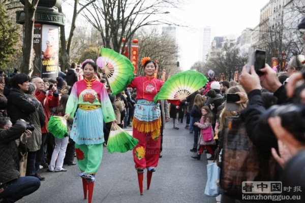 Défilé du Nouvel an Chinois 2015 dans le 13e arrondissement de Paris