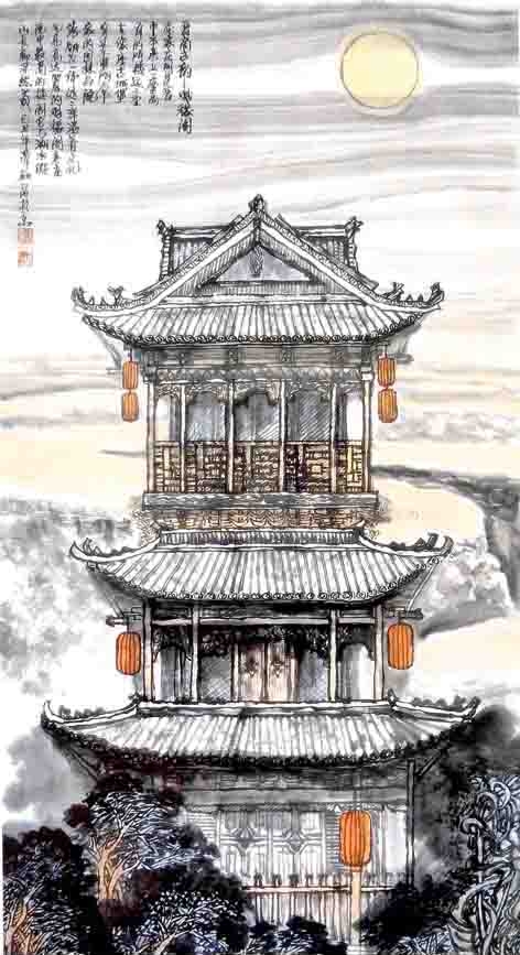 楼阁(网络图片) 楼阁(网络图片)