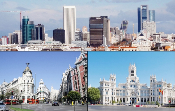 马德里王宫、市政厅、博物馆等景点(维基百科)