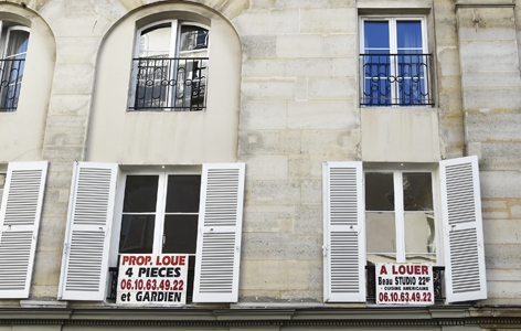 巴黎待租的房屋（AFP/Getty Images）