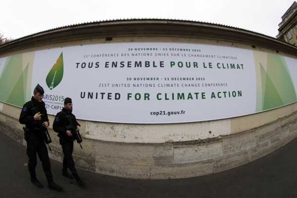 法国巴黎将在今年11月30至12月11日举办第二十一届联合国气候变化大会Cop21（AFP/Getty Images）