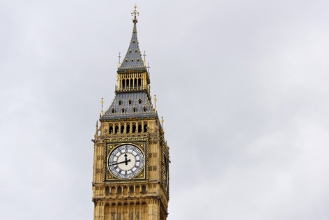 英国伦敦大本钟（Getty Images)