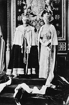 英王乔治五世和玛丽皇后(维基百科)