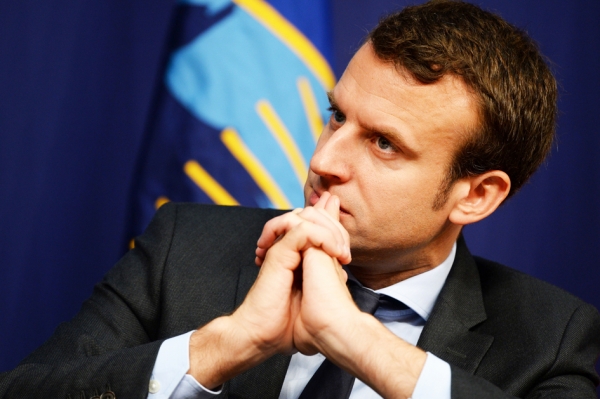 法国经济部长马克隆（AFP/Getty Images）