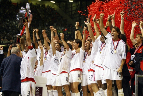 2002-03赛季，欧洲冠军联赛的优胜者，AC米兰（维基百科）