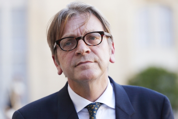 现任欧洲议会脱欧谈判首席代表，前比利时总理Guy Verhofstadt。（AFP/Getty Images)