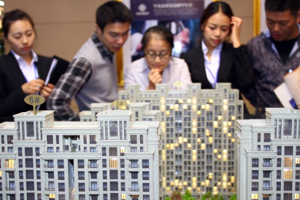 中国房地产市场持续多年只涨不跌。（Getty Images）