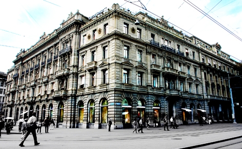 瑞士信贷银行总部（维基百科)