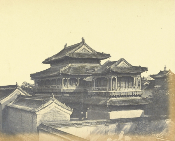1860年拍摄的雍和宫（维基百科）