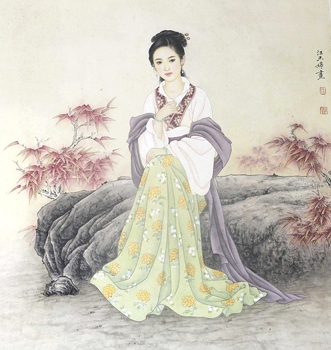 汪玉婷所画的工笔画 汪玉婷所画的工笔画