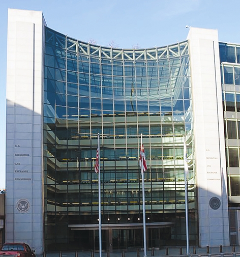 美国证券交易委员会在华盛顿总部大楼 (Own work / 维基百科)