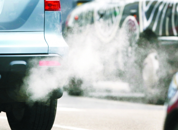 在城市中，有60％的氮氧化物来自交通工具。（Getty Images）
