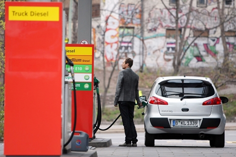 柏林的一处加油站（Getty Images）