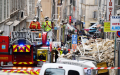 马赛市中心坍塌的居民楼（AFP/Getty Images）