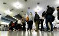 德国汉诺威机场等待安检的乘客（AFP/Getty Images）