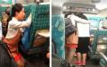 网友在脸书上贴文指出，近日搭乘到一班很温馨的高铁特快车。遇到一位“人美心更美”的女服务员。