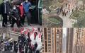 武汉市青山区开元小区业主们对中共副总理孙春兰高喊“假的”后，传该小区居民遭到报复。（网络图片）