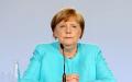 6月3日德国总理默克尔在讨论经济刺激计划时发言。（Getty Images）