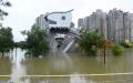 7月19日，南京遭受水灾的情形（AFP via Getty Images)）