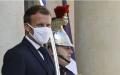 12月24日，法国总统马克龙已经没有武汉肺炎病毒症状，不再需要隔离。（图片来源：LUDOVIC MARIN/AFP/Getty Images）