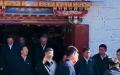 中共西藏自治区党委书记易人，图为习近平视察西藏时的资料照片。（网络图片）