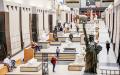 在疫情期间游客参观巴黎的奥赛博物馆（Musée d'Orsay）。（ Ludovic MARIN/AFP via Getty Images）