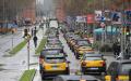 今年3月，西班牙出租车司机也加入了抗议物价上涨的队伍。（JOSEP LAGO/AFP via Getty Images）