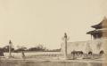 1860年10月的紫禁城外金水桥（Felice Beato\data.getty.edu\Open Content）