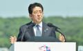 7月8日，日本前首相安倍晋三遇刺身亡。（图片来源： Foreign Ministry of Japan via Getty Images）