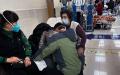 2023年1月14日上海一家医院COVID-19患者躺满走廊。（图片来源：Getty Images）