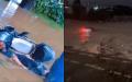 受台风 “ 海葵 ” 影响，福州洪灾惨重，传多人连车被冲走。（图片来源：视频截图）