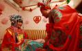 中国新娘示意图        (图片来源: China Photos/Getty Images)