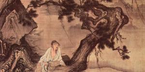 南宋●马麟《静听松风图》(公有领域)
