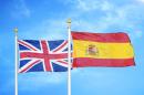 英国与西班牙国旗（123RF）
