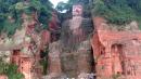 四川省乐山市的嘉州凌云寺大弥勒石像，又称为乐山大佛、凌云大佛。（图片来源：Ariel Steiner/维基百科）