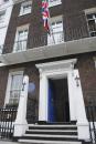 图为皇家国际事务研究所总部，也称伦敦智库查塔姆研究所。（Chatham House/Wikipedia/CC BY 2.0)