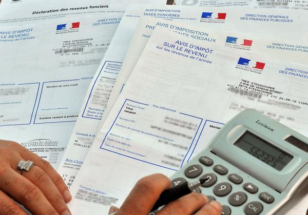 法国个人所得税申报单  (AFP/Getty Images)