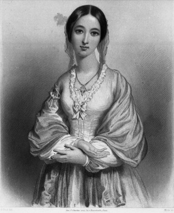 1857年南丁格尔肖像画（维基百科）