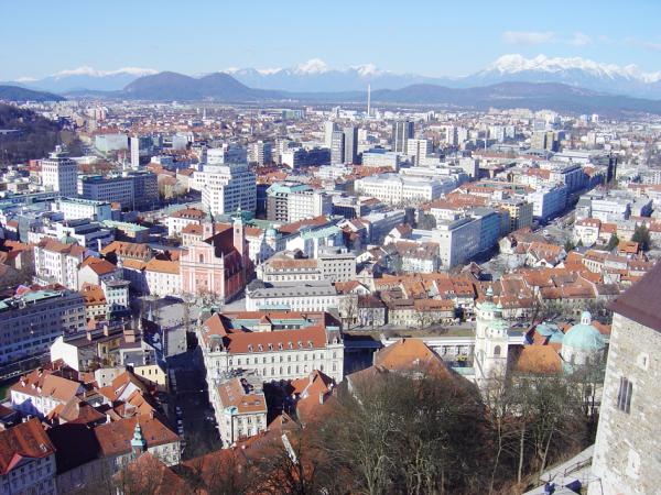 斯洛文尼亚首都卢布尔雅那（Husond/维基百科） 