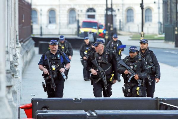 英国武装警察（Andrew Redington/Getty Images）