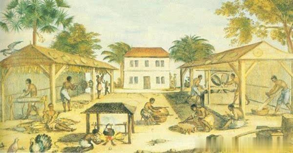 查理镇位于卡罗莱纳两条河流交汇的地方，西班牙舰船多次对小镇发动袭击，都被查理镇的居民击退。（公有领域）