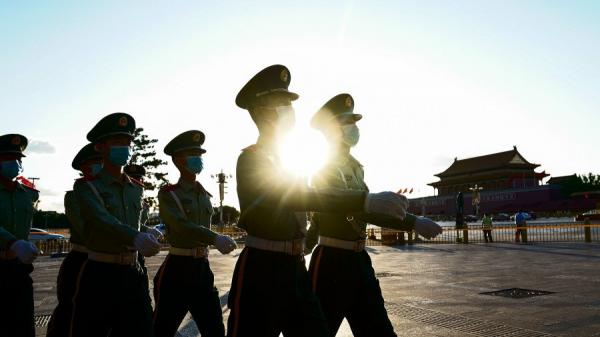 中共政权面临内忧外患（图片来源:Lintao Zhang/Getty Images）