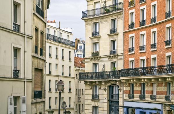 巴黎的公寓楼（123RF）