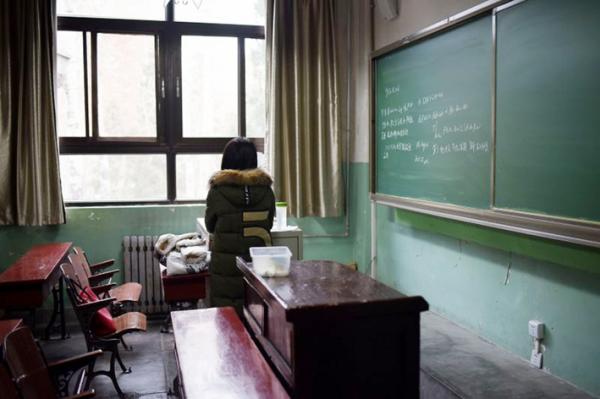 一间大学教室（WANG ZHAO/AFP/Getty Images）